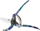 FLORA GUARD 3 Piece Aluminum Garden Tool Set - Trowel, Cultivator, Pruning Shear, Gift Set for Gardening Needs (Purple&Blue) by GreenHaven Gardens