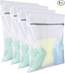 Laundry Bags Mesh Wash Bags(4Pcs,16 x 20 Inches),delicate laundry bag for College,Dorm,Storage by TinyTreasures Baby Boutique