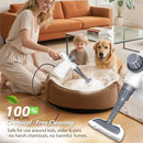 Steam Cleaner, 15.2OZ Hands-free Steamer for Cleaning with 14PCS Accessories & Safety Lock, Chemical-Free Pressurized Handheld Steam Cleaner for Home, Car, Furniture, Grease, Grout, Floor by TinyTreasures Baby Boutique