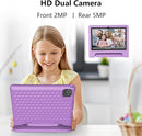 JREN Tablet for Kids｜10 Inch Kids Tablet Android 14｜Octa-core｜64GB｜WiFi ｜Bluetooth｜Parental Control｜Children Content｜Children Toddler Purple by TinyTreasures Baby Boutique