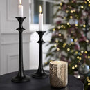 Black Iron Taper Candle Holder - Set of 3 Decorative Candle Stand - Candlestick Holder for Wedding, Dinning, Party by CozyNest Decor