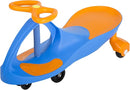 Wiggle Car Ride on Toy - Easy-to-Use Kid Car for Ages 3 Years and Up with No Batteries, Gears, or Pedals by Lil Rider (Blue/Orange), Large,Yellow / Black by TinyTreasures Baby Boutique