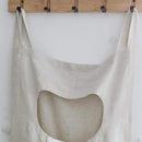 Amazhiyu 100% Linen Door Hanging Laundry Hamper Bag, 19x27 Inches (Linen) by CozyNest Decor