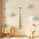 Customize Name Kids Height Chart for Wall, Giraffe Growth Chart for Wall, Kids Growth & Measuring Chart in Inches, Fun & Stylish Height Tracker for Children, Nursery Decor Essentials by TinyTreasures Baby Boutique