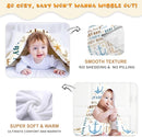 Ship Next Day, Personalized Baby Blanket – Printed in USA, Custom Baby Blanket for Boys & Girls, Baby Blanket with Name, Baby Shower, Easter, Christmas, Birthday Newborn & Toddler Gifts (Style 06) by TinyTreasures Baby Boutique