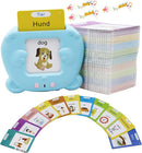 MAYAPHILOS German and English Bilingual Pocket Speech with 510 Sight Words, German Language Learning Toys for Kids, Audible Talking Flashcards, Toddlers' Sensory Preschool Educational Birthday Gifts by TinyTreasures Baby Boutique