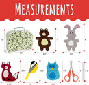 Woodland Animals Kids Sewing Kit, Educational Beginner Arts & Crafts Gift for Boys and Girls Ages 7 to 13 DIY Learn to Sew Embroidery by TinyTreasures Baby Boutique