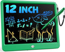 Bravokids 12 Inch LCD Writing Tablet for 3 Year Olds - Electronic Drawing Pad and Doodle Board as Educational Birthday Gifts for Girls and Boys (Green) by TinyTreasures Baby Boutique