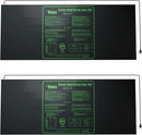 iPower Durable Seedling Heat Mat Warm 48" x 20" - 2 Pack Hydroponic Heating Pad Waterproof for Seed Starting Greenhouse and Germination by GreenHaven Gardens