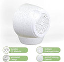 12/10/9 inch Large Self Watering Pots, Plant Pots with Mesh Drainage Holes for Indoor Outdoor Garden Plants, Flower Pots with Deep Reservoir, Set of 3 Plastic Planters, Specked White by CozyNest Decor
