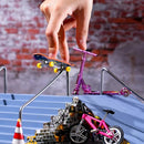 Skylety 31 Pieces Mini Finger Toys Set for Boy Girl Includes 6 Finger Skateboards, 4 Bikes, 2 Mini Scooters 4 Swing Board 8 Matched Wheels 7 Tool Accessories Educational Toy Party Favor(Fun) by TinyTreasures Baby Boutique