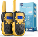 Selieve Toys for 4-14 Year Old Children's, Walkie Talkies for Kids 22 Channels 2 Way Radio Toy with Backlit LCD Flashlight, 3 Miles Range for Outside, Camping, Hiking (Yellow) by TinyTreasures Baby Boutique