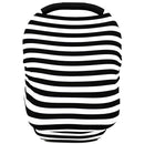 Car Seat Covers High Stretchy- Carseat Canopy for Babies, Multi- use Breastfeeding Covers, Baby Shower Gifts for Boys and Girls by TinyTreasures Baby Boutique