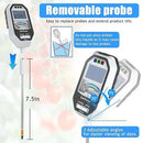 Soil Moisture Meter, 7-in-1 Soil PH Tester/Soil Moisture/Fertility with Removable Probe, LCD Display Air Temp/Air Humidity/Sunlight Intensity/BGR Spectral for Plants Garden, Lawn,Indoor Outdoor Plants by GreenHaven Gardens