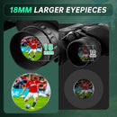 10-30x25 Small Compact Binoculars for Adults - WOZEL High Powered Zoom Binoculars for Bird Watching Hunting Hiking Travel Sports - Lightweight Binocular with Large & Bright Field of View for Kids by TinyTreasures Baby Boutique