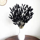 115 PCS Black Pampas Grass Bouquet, Boho Table Decor, Black Bunny Tails Dried Flowers, Dried Pampas Grass for Weddings, Home Decor, Rustic Parties, and Baby Shower Decorations by CozyNest Decor