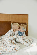 Copper Pearl Jumbo Premium Knit 3 Layer Stretchy Throw Blanket Rufus, Twin by CozyNest Decor