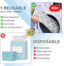 OUTCREATOR® Washable Bed Pads 18" x 24" (Pack of 3), Incontinence Mattress Protector, Anti-Slip Waterproof Underpads for Adults Kids Elderly Pets, Absorbency & Reusable Bedwetting Pads (Gray) by TinyTreasures Baby Boutique