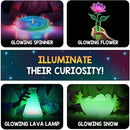Smartivity Glow Magic Science Kit for Kids Ages 6-7-8-9-10-11-12 Years | 20 Amazing Science Experiments I Birthday Gifts for Boys & Girls | STEM Kit Toy for 6-12 Years Old by TinyTreasures Baby Boutique