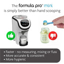 Baby Brezza Formula Pro Mini Baby Formula Mixer Machine Fits Small Spaces and is Portable for Travel– Bottle Makers Makes The Perfect Bottle for Your Infant On The Go, White by TinyTreasures Baby Boutique