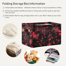 Storage Basket Cube Storage Bins Organizer Bag Collapsible Closet Shelf Baskets with handle for Baby Cloth Pet Toy Book 14.2×10.2×8.3 IN by TinyTreasures Baby Boutique