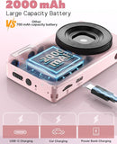 Digital Camera with Front Rear Lens, Autofocus 64MP 4K Camera for Photography with 32GB Card, Portable Compact Point and Shoot Camera for Teens Adult Beginner with Metal Shell, 2000mAh Battery by TinyTreasures Baby Boutique