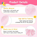 Geyoga 24 Pairs Newborn Baby Mittens Cute No Scratch Mittens Soft Elastic Infant Girl Gloves for 0-6 Months by TinyTreasures Baby Boutique