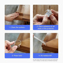 UXU Corner Protector for Baby, Guards - Furniture Corner & Edge Safety Bumpers - Baby Proof & Cushion to Cover Sharp Furniture & Table Edges - Clear and Transparent - (Pack of 18) by TinyTreasures Baby Boutique