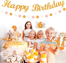 Orange Hippie Birthday Party-Decorations Paper-Flowers - 14pcs Happy Banner Fall Honeycomb Tissue Pom Poms,Boho Streamers Garland Fans,Sweet Peach Groovy Sunset Groovy Hanging Supplies Decor Hugfond by CozyNest Decor