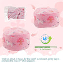 COMAX Kids Bean Bag Chair Turn into Beanbag Bed, Toddler Bean Chair for Girl Boy Sleeping, Lazy Children Bean Bags with Filler, Convertible Child Floor Mattress, Pink Fairy by TinyTreasures Baby Boutique