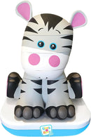 Stack-a-Roos Baby Zebra by Salus Brands - Animal Stacking Toy, Educational Early Learning Toy for Infants Babies Toddlers, Age 12+ Months - Great Baby Gifts, STEM by TinyTreasures Baby Boutique