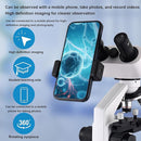 Microscope Magnification 40X-2500X WF25x Eyepieces, Dual LED Illumination, Microscope for Adults, Binocular Microscope for Schools, Homes, Labs, Education by TinyTreasures Baby Boutique