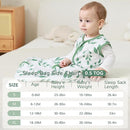 JELLYMONI Baby Sleep Sack 6-12 Months 100% Cotton Wearable Blanket, 0.5 TOG Soft Lightweight Toddler Sleeping Sack 3 Pack 2-Way Zipper Newborn Sleep Sacks by TinyTreasures Baby Boutique