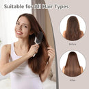 Curl Defining Brush, Curly Hair Brush, Slick Back Hair Brush, For Combing and Shaping Curls in All Hairstyles to Reduce Pulling (Beige) by TinyTreasures Baby Boutique