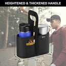 Beautyflier Drink Carrier with Handle for Delivery Reusable Insulated Coffee Cup Carrier Portable 2 Cup Holder with Handle Organizer Tote Bag for Hot & Cold Drinks by TinyTreasures Baby Boutique