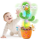 Dancing Talking Cactus Toy for Baby Toddler, Boys Girls Gifts Singing Mimicking Recording Repeating What You Say Baby Toys with 120 English Songs (Adjustable Volume) by TinyTreasures Baby Boutique