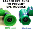 Kids Binoculars 8x21- Kids Gift Aged 3-12, Shock Proof Compact Binoculars for Child Set- Neck Strap, Compass, Carabiner, Case- High-Resolution Optics Boy & Girl Gift Toy for Bird Watching, Camping by TinyTreasures Baby Boutique
