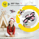 Holy Stone HS210 Mini Drone for Kids 8-12 and Beginners, RC Nano Quadcopter Indoor Drone with Circle Fly, Auto Hovering, 3D Flip, and Headless Mode, Great Gift Toy for Boys and Girls, Pink by TinyTreasures Baby Boutique