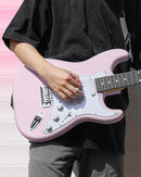 DONNER DST-80 Electric Guitar 39” Beginner Electric Guitar Kit with Amp, Classic SSS Pickup Complete with Gig Bag, Tuner, Capo, Strap, Picks, and Free Online Lessons by TinyTreasures Baby Boutique