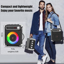 Karaoke Machine with 3 Wireless Microphones for Adults/Kids, Portable Bluetooth 5.3 Karaoke Speaker, Home Party Speaker with Disco Lights for Outdoor, PA System Supports TWS and TV connectivity by TinyTreasures Baby Boutique