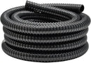 1 Inch Pond Tubing, 1" ID Corrugated Water Pipe, 20 Feet Length Flexible PVC Hose Pipe with Pipe Fittings, Aquarium, Pond Waterfall, Garden Pond Pump Drainage Tube Black by GreenHaven Gardens