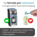 Baby Brezza New and Improved Formula Pro Advanced Formula Dispenser Machine - Automatically Mix a Warm Formula Bottle Instantly - Easily Make Bottle with Automatic Powder Blending, Slate by TinyTreasures Baby Boutique