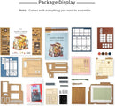 Rolife DIY Miniature House Kit Flower Shop, Tiny House Kit for Adults to Build, Mini House Making Kit with Furniture, Halloween/Christmas Decorations/Gifts for Family and Friends(Emily's Flower Shop) by TinyTreasures Baby Boutique