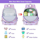 Accmor Toddler Backpack Leash, Cute Unicorn Baby Backpacks with Anti Lost Wrist Link, Mini Kids Backpack Leash Walking Harness for Outdoor Travel, Adorable Backpack Tether for Boys Girls 1-3 (Purple) by TinyTreasures Baby Boutique