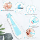 Baby Nail Trimmer Electric,Baby Nail Clippers, 6 in 1 Baby Nail File,Nail File Baby Grooming Kit Manicure Set for Toddler or Adults by TinyTreasures Baby Boutique