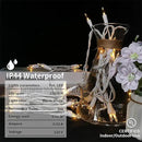 MULTI-SPARKING White Christmas LED Lights - 35 Count Warm White Christmas String Lights for Small Tree, Crafts, Holiday, Indoor/Outdoor Decorations, 11 Feet White Wire, UL Certified, Connectable by GreenHaven Gardens