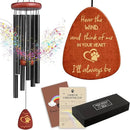 Pet Memorial Wind Chimes 26" - Dog Memorial Gifts for Loss of Dog, Dogs Remembrance Bereavement Gift, Pet Loss Sympathy Gifts (Design 3) by CozyNest Decor