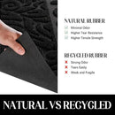 Yimobra Welcome Mat Outdoor, 29.5x17 Waterproof Door Mat Outside Entrance, All-Weather Non Slip Front Door Mat, Low-Profile Entryway Mat Indoor, Porch and Patio, Black by CozyNest Decor