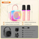 Mini Karaoke Machine for Kids Adults: Portable Karaoke Machine with 2 Wireless Mics for Home Party - Singing Karaoke Speaker Toy Gift for Girls Boys Ages 4 5 6 7 8 9 10 11 12+ Years Old Birthday by TinyTreasures Baby Boutique