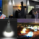 Solar Light Bulb Portable 350LM Solar Powered Camping Light Led Lantern Outdoor for Lamp Light Hiking Fishing Tent Indoor Shed Chicken Coop Hurricane Emergency with USB Chargeable by CozyNest Decor